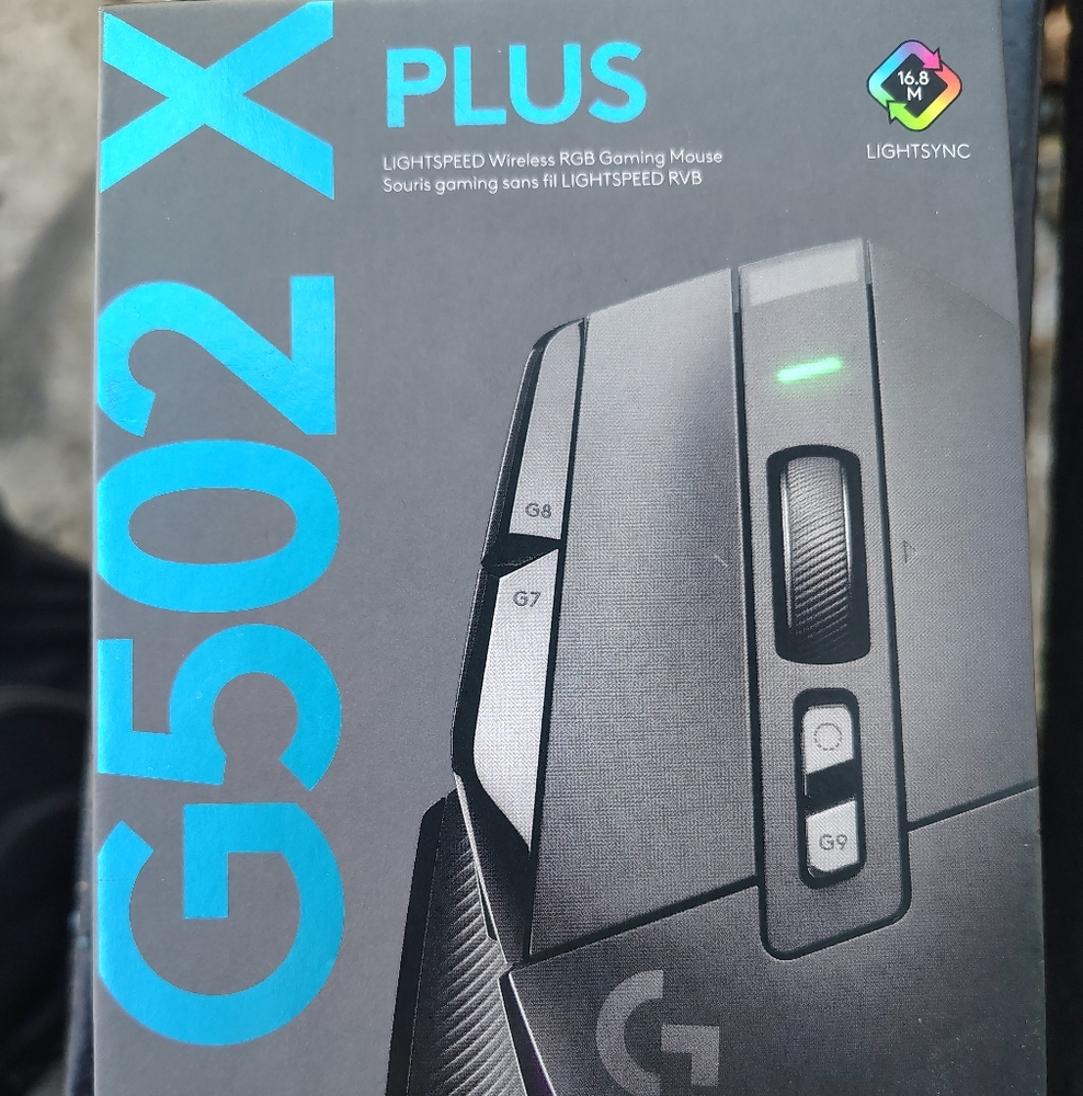 Logitech G502X Plus gaming mouse